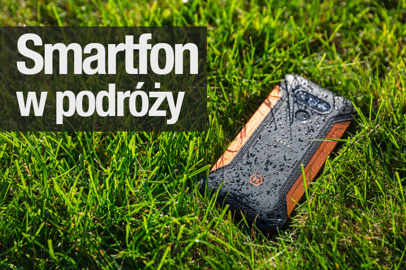 smartfon w podróży